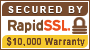 RapidSSL証明シール
